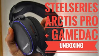 SteelSeries Arctis Pro  GameDAC Unboxing  HighFidelity SteelSeries audio [upl. by Efrem]