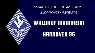 199495  SV Waldhof Mannheim  Hannover 96 [upl. by Siuluj]