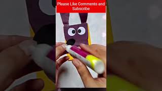 Origami paper Moving Dogyoutubeshorts shorts ytshorts new funny 🐶😯 [upl. by Baten]