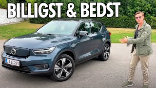 Billigste og BEDSTE Volvo elbil  Volvo XC40 P6 231 hk 2022 [upl. by Arrakat594]