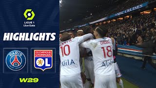 PARIS SAINTGERMAIN  OLYMPIQUE LYONNAIS 0  1  Highlights  PSG  OL  20222023 [upl. by Nessim647]