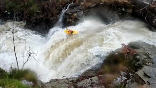 Whitewater kayaking in Scotland [upl. by Eldnek]