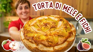 TORTA DI MELE E FICHI Ricetta Facile  Fatto in Casa da Benedetta [upl. by Mchale]