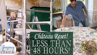 CHATEAU RESET Less than 48 Hours to Prepare for a Patron Weekend  Journey to the Château Ep 236 [upl. by Loos]