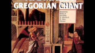 Gregorian Chant Ave Maria  Benedictine Monks of the Abbey of St Maurice amp St Maur Clervaux 2 [upl. by Faxun]