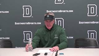 Press Conference Dartmouth Football after Princeton Nov 3 2023 [upl. by Maleki]