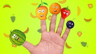 Finger Family Fruits [upl. by Atener]