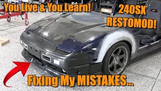 Giving The 240SX RESTOMOD The Justice It DeservesFixing My Front End BLUNDERS [upl. by Kemp246]