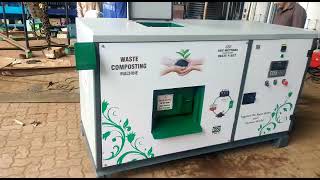 Organic Food Waste Composting Machine 50kg [upl. by Av]