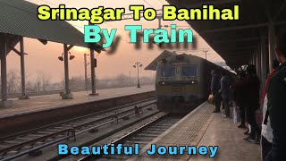 Srinagar To Banihal 🥶 Full Trip January 82024 winter 🥶 Banihal To Srinagar Rs 45😱 Winter Time😍 [upl. by Notfol979]