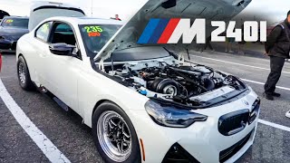 Single Turbo BMW M240i 1200HP Monster Closer Look TX2K24 [upl. by Irma49]