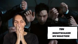 TEN  Nightwalker MV REACTION [upl. by Airdnaid]