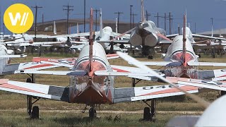 Größter MilitärFlugzeugfriedhof der Welt mit über 4000 Flugzeugen [upl. by Fontana]