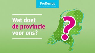 Wat doet de provincie voor ons [upl. by Adyol]