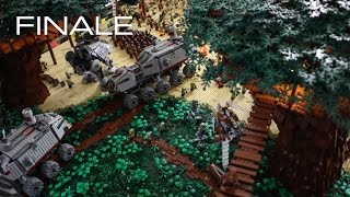 Building Kashyyyk in LEGO  The FINALE [upl. by Attenej945]