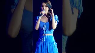 IU looks so beautiful in a blue dress 李知恩 who can resist this iu blackpink suzy douyin kpop [upl. by Ennaecarg519]