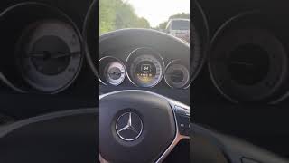 Mercedes Benz C350 W204 BlueEfficiency ACCELERATION 70  134 kmh [upl. by Cavanaugh]