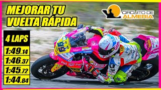 👌Mejorar VUELTA RÁPIDA en el circuito de Almería 🏜 con Ricky99 [upl. by Yleme]