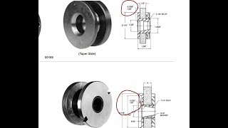 GRINDING WHEEL HUB AND TAPERS IDENTIFICATION ALSO MANY OTHER TAPERS [upl. by Nylarej810]