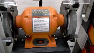 Harbor Freight 8quot Bench Grinder Review [upl. by Buckler]