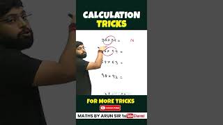 Math Tricks For Fast Calculation  Mathematics Tricks  Maths Tricks By Maths Arun Sir [upl. by Aible354]