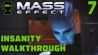 Barla Von amp Asari Consort Shaira  Mass Effect 1 Insanity Walkthrough  Part 7 100 Completionist [upl. by Elehcir]