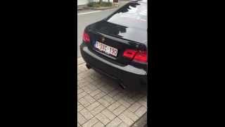 BMW 335d milltek exhaust  DPF delete  remap soundcheck [upl. by Gardas]