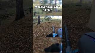 Intense Paintball Fight… paintball woodsball speedball airsoft [upl. by Aimit]