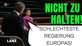 Wird Sahra Wagenknecht unkontrollierbar  Auftritt von Lanz offenbart rhetorische Hilflosigkeit [upl. by Obola540]