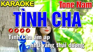 ✔ TÌNH CHA Karaoke Tone Nam  Mai Phạm [upl. by Stephanie]