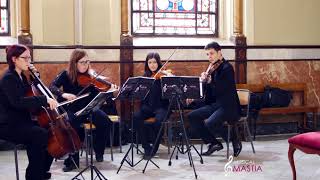 New York New York string quartet Cuarteto de Cuerda Musical Mastia Bodas wedding [upl. by Aizirtap]