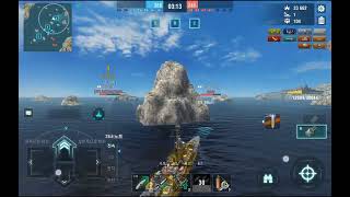 World of Warships Blitz  Tier 8 France Cruiser Bayard 13 [upl. by Inram292]