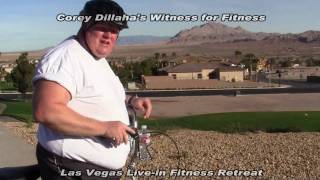 Morbidly Obese Weight Loss WorkoutIndustrial Tricycle Rides 100 Lbs in 4 Months [upl. by Yerg]