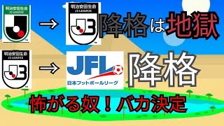 サッカー J3 2023年度版 J3からJFLに降格しても大丈夫？ 降格を必要以上に怯えなくてもいい [upl. by Atener221]