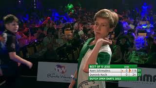 Dutch Open Darts 2022  Boys under 14 Final [upl. by Fredela469]