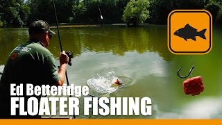 Floater Fishing Tactics for Carp  Ed Betteridge [upl. by Nossah]