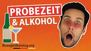 📆 Alkohol in der Probezeit 🥂 Welche Promillegrenze gilt für Fahranfänger [upl. by Doowrehs]