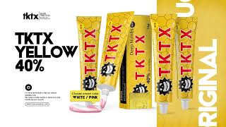 TKTX Numbing Cream  Yellow 40  Official Store  TKTX Company [upl. by Greenquist]