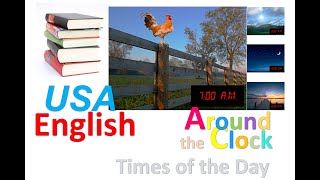 English us course level 1 unit 5 Around the Clock Times of the Day — Classroom Lesson [upl. by Goles365]