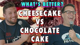 Cheesecake vs Chocolate Cake with Chris Distefano  Sal Vulcano amp Joe DeRosa are Taste Buds  EP 36 [upl. by Macnair]