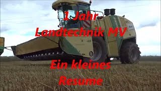 1 Jahr Landtechnik MV  Danke für 999 Abonenten [upl. by Assirrem442]