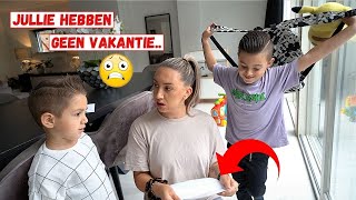 JULLIE MOETEN NAAR SCHOOL DEZE ZOMERVAKANTIE PRANK 😬  589 [upl. by Ilhsa473]