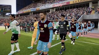 Burnley vs Liverpool  eFootball PES Gameplay [upl. by Post]