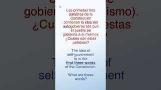 Examen de Ciudadanía 2023  Preguntas de la Ciudadania US Citizenship Interview 3 [upl. by Ennyleuqcaj962]