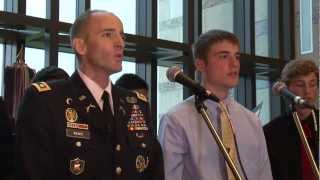 Dying Soldier Sings quotTell My Fatherquot with his Son [upl. by Alial]