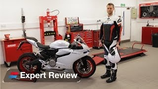 2014 Ducati 899 Panigale bike review [upl. by Aanas296]