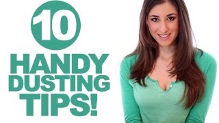 10 Handy Dusting Tips Easy amp Quick Ways How to Dust Your Home Clean My Space [upl. by Airotnahs]