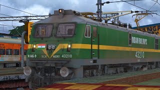 17660  Kakatiya Express  BDCR  SC   WAG 9 KAZIPET  TS 2024  INDIAN RAILWAYS livestream [upl. by Marchelle]