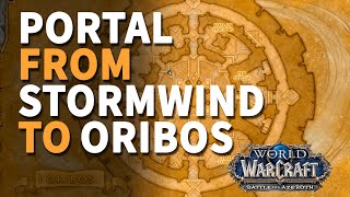 From Stormwind to Oribos Portal Location WoW Shadowlands [upl. by Raual355]