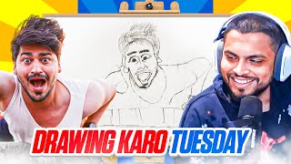 DRAWING KARO TUESDAY WITH Jokerkihavelii [upl. by Onez]